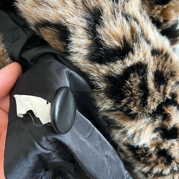 Zara Leopard Faux Fur Jacket - Picture 5 of 16